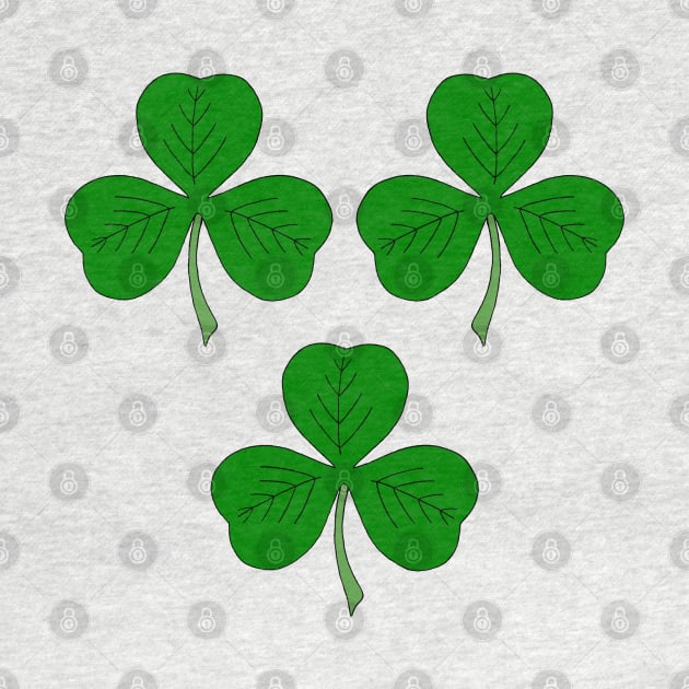 Three Shamrocks by AzureLionProductions